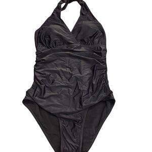 NWT Daci Women’s Black One piece Black Swim Sz S